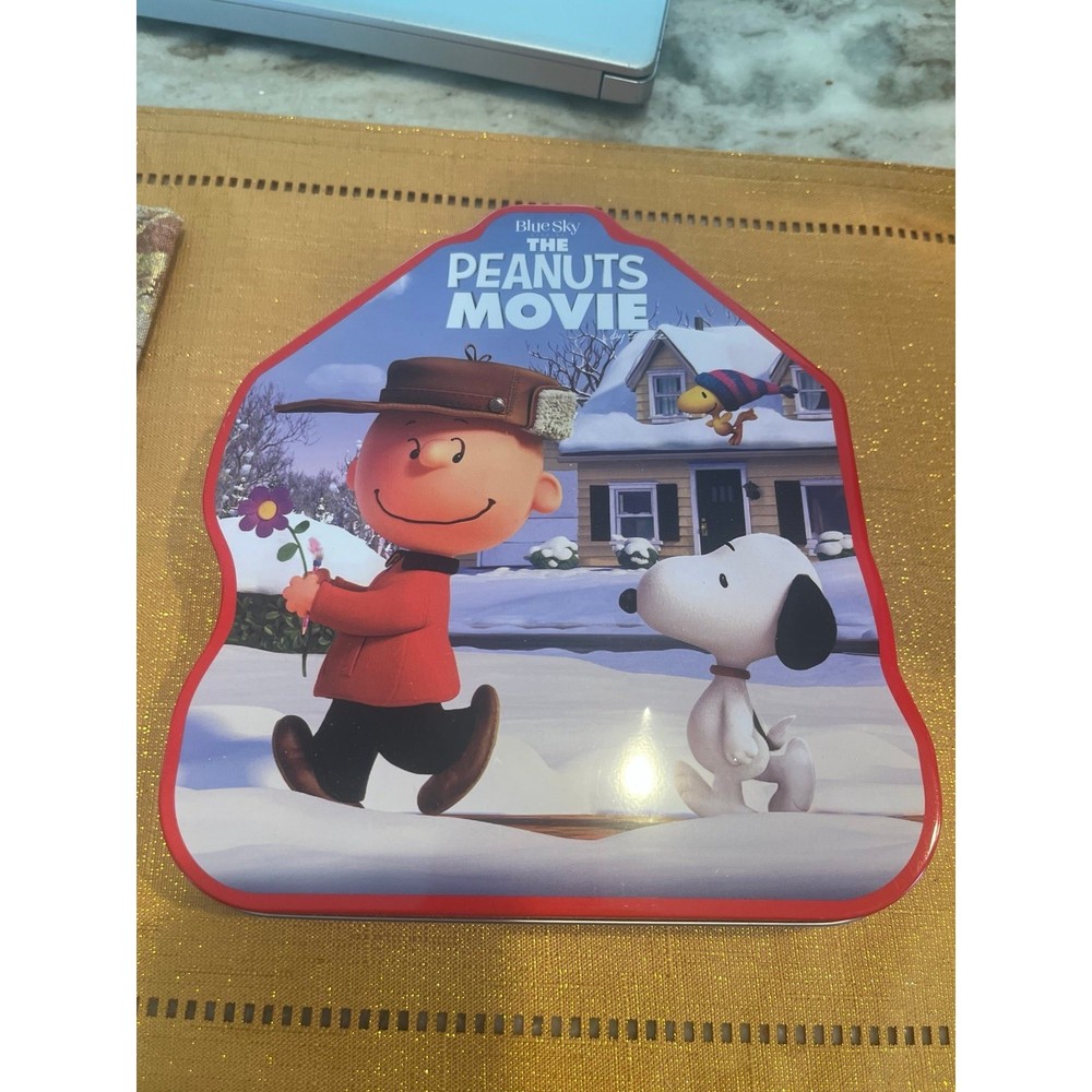 Peanuts the movie tin