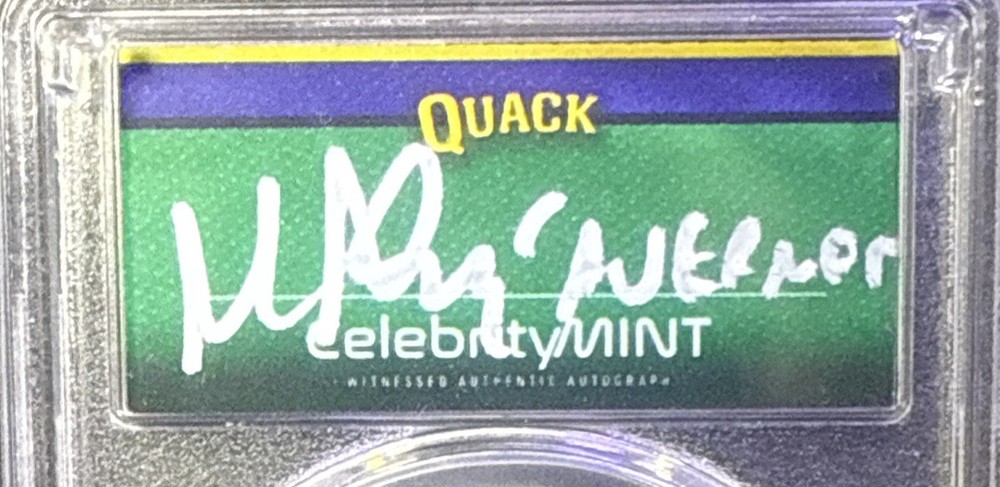 2025 Silver Eagle Gem BU Signed By Matt Doherty