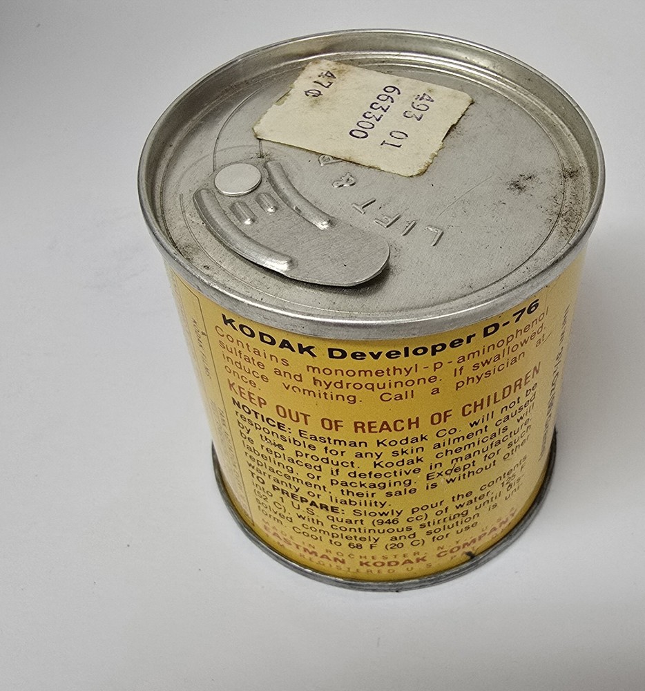 Kodak Developing Kit- Brush Developer Canister Reel