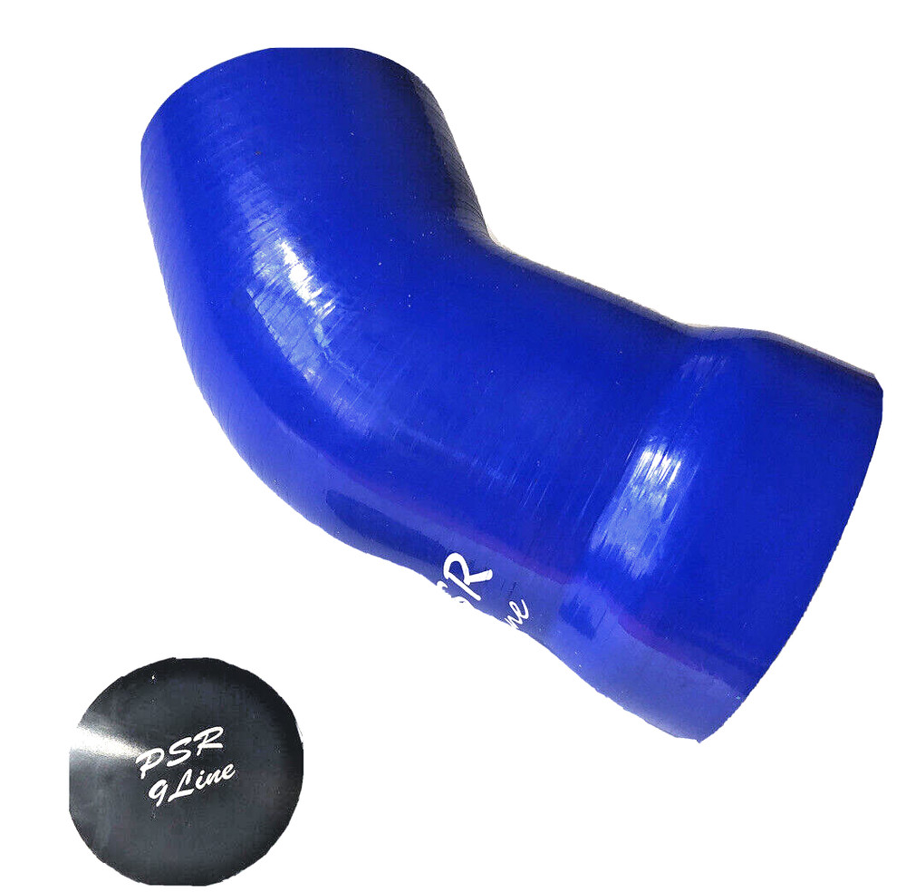 Porsche 996 Resonator Delete Air Box Modification with Blue Induction Pipe Plug.