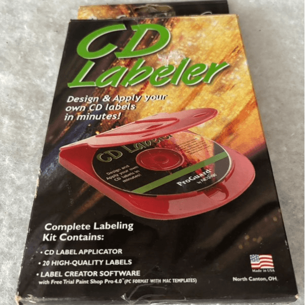 Pro Guard CD Labeler With Software *New*