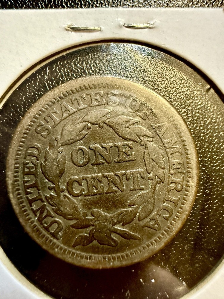 1845 Large Cent – Early U.S. Copper – Nice Circulated Example