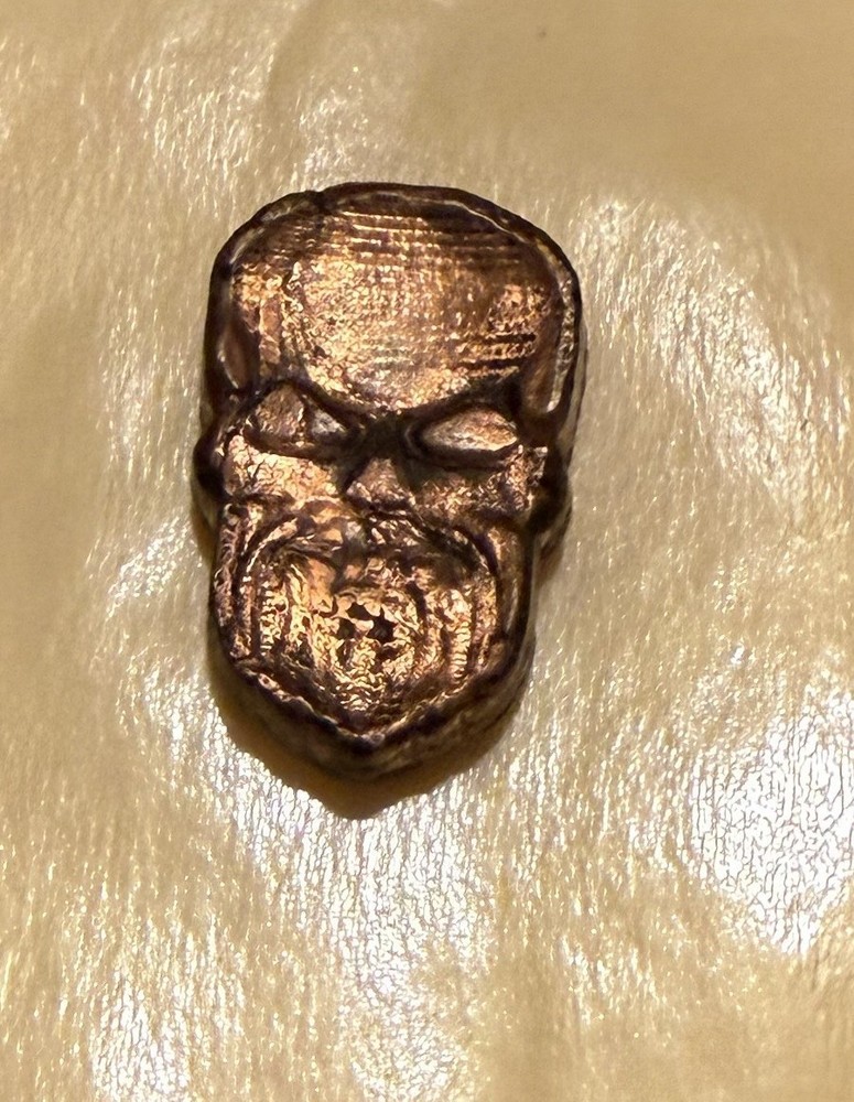 Viking Copper Skull