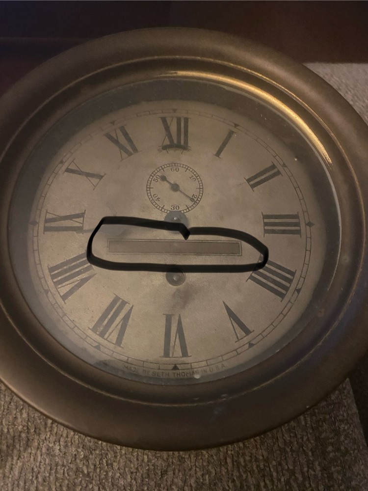 WWI Seth Thomas Pilot Clock US Shipping Board Ships Clock