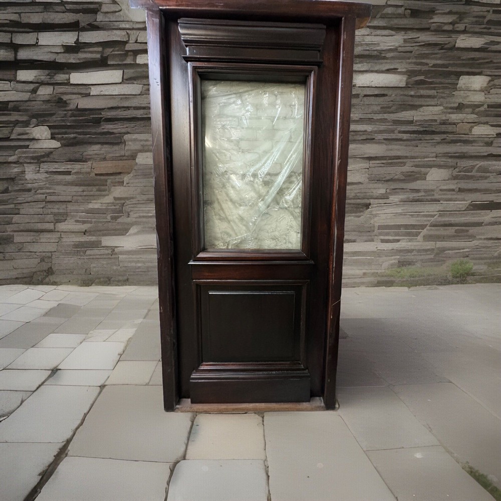 Single Entry Door With Clear Glass