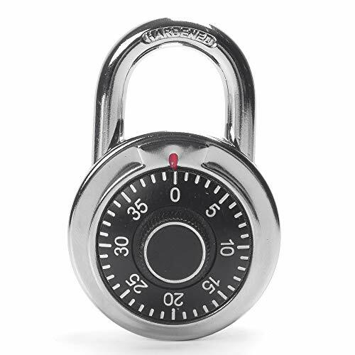 Trisonic High Security Rotary Combination Padlock | Dial Number Code Lock