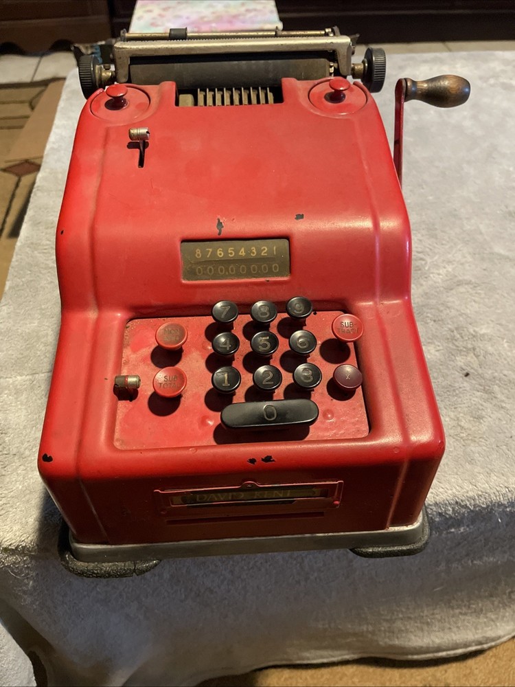 Vintage Mechanical Adding Machine