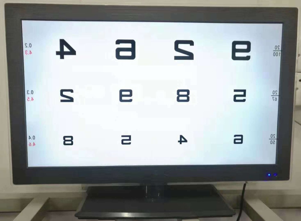 Multi-function 23" LED Display MICRO Chart Projector Eye Chart Optometry