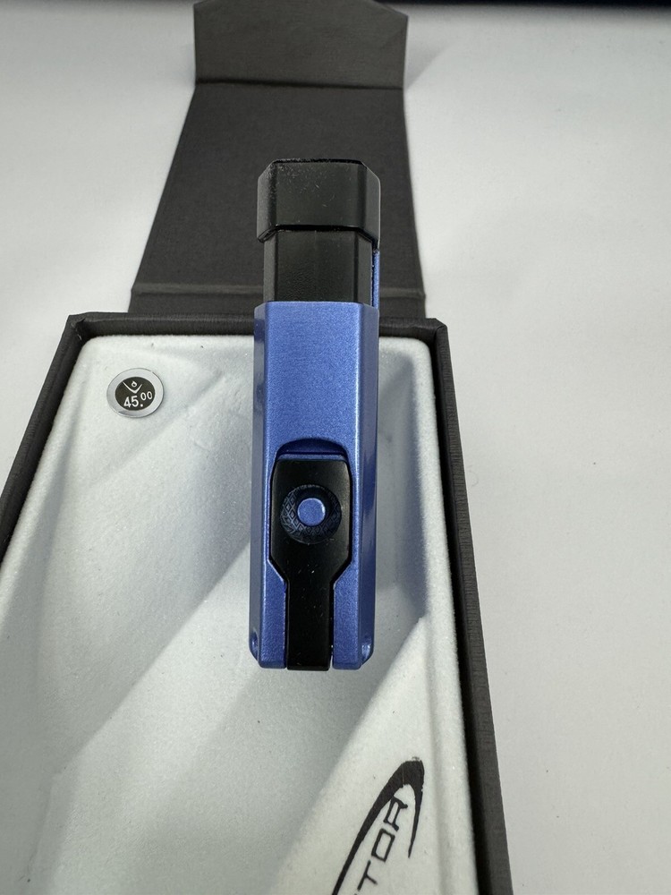 Vector VMotion Dual Jet Cigar Lighter - Blue - New