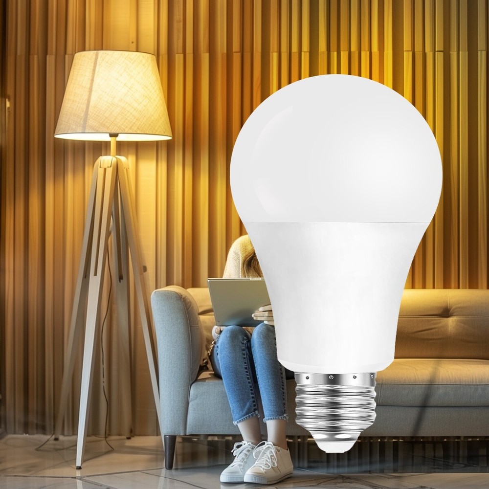 24 Pack A19 LED Light Bulbs 9W Equivalent 60W Replacement Daylight 5000K E26