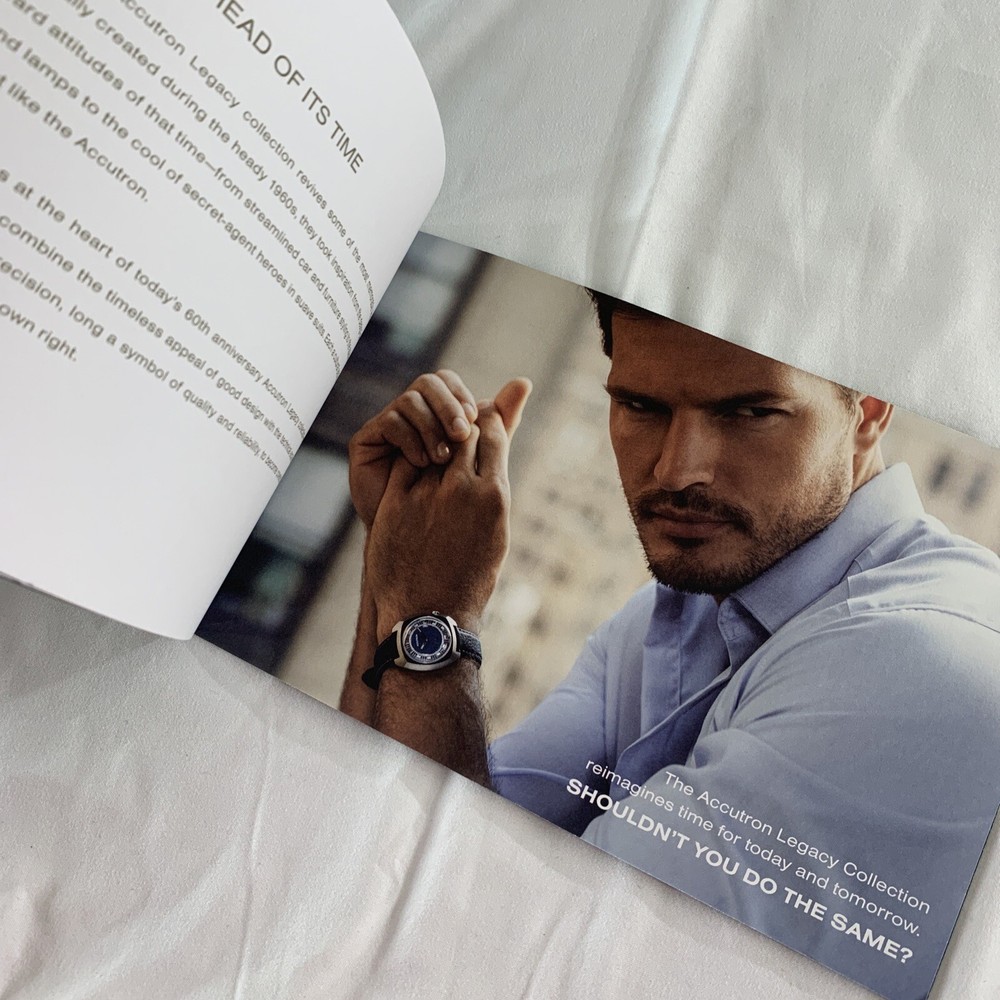 Accutron Watch Catalog Booklet