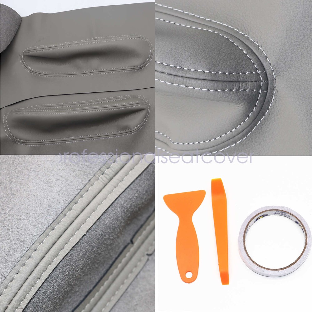 Left & Right Door Panel Insert Cards GRAY 1998-2010 For VOLKSWAGEN BEETLE