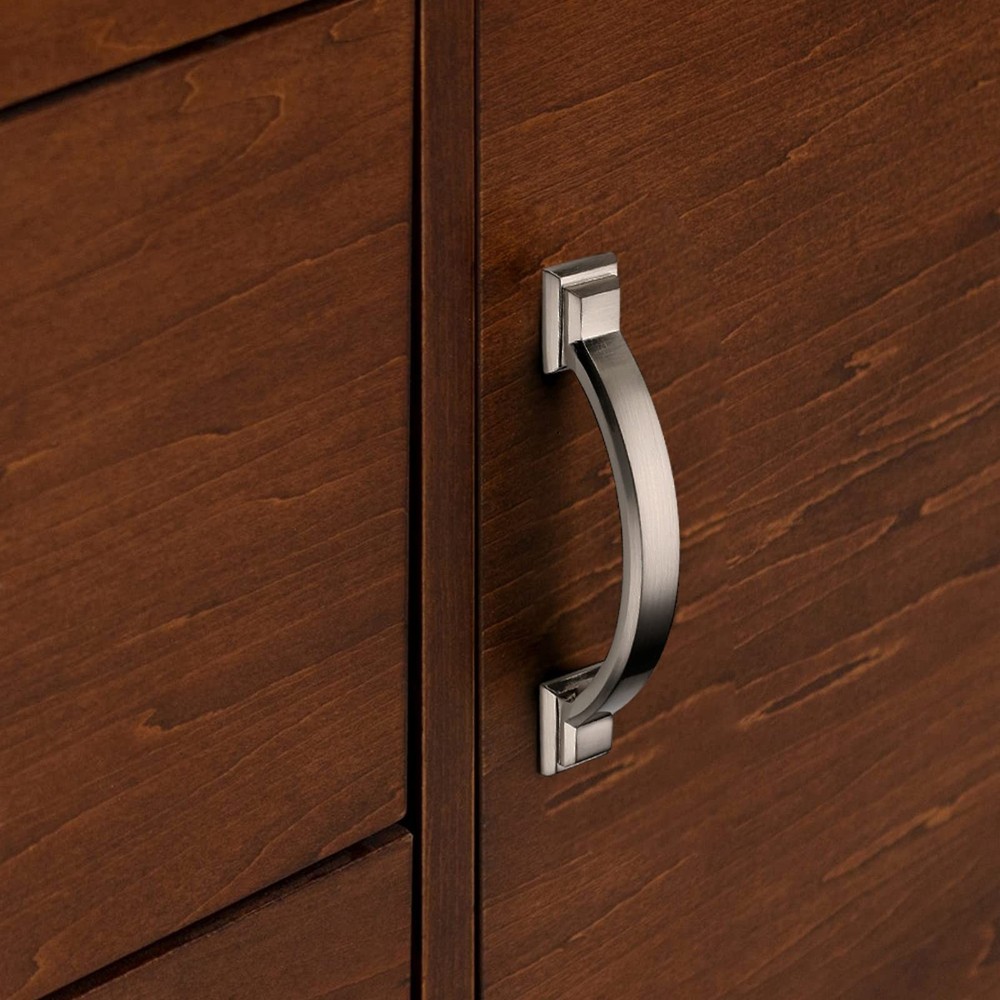 10 Pack 3 inch Cabinet Pulls Brushed Nickel Cabinet Handles Drawer Pulls for ...