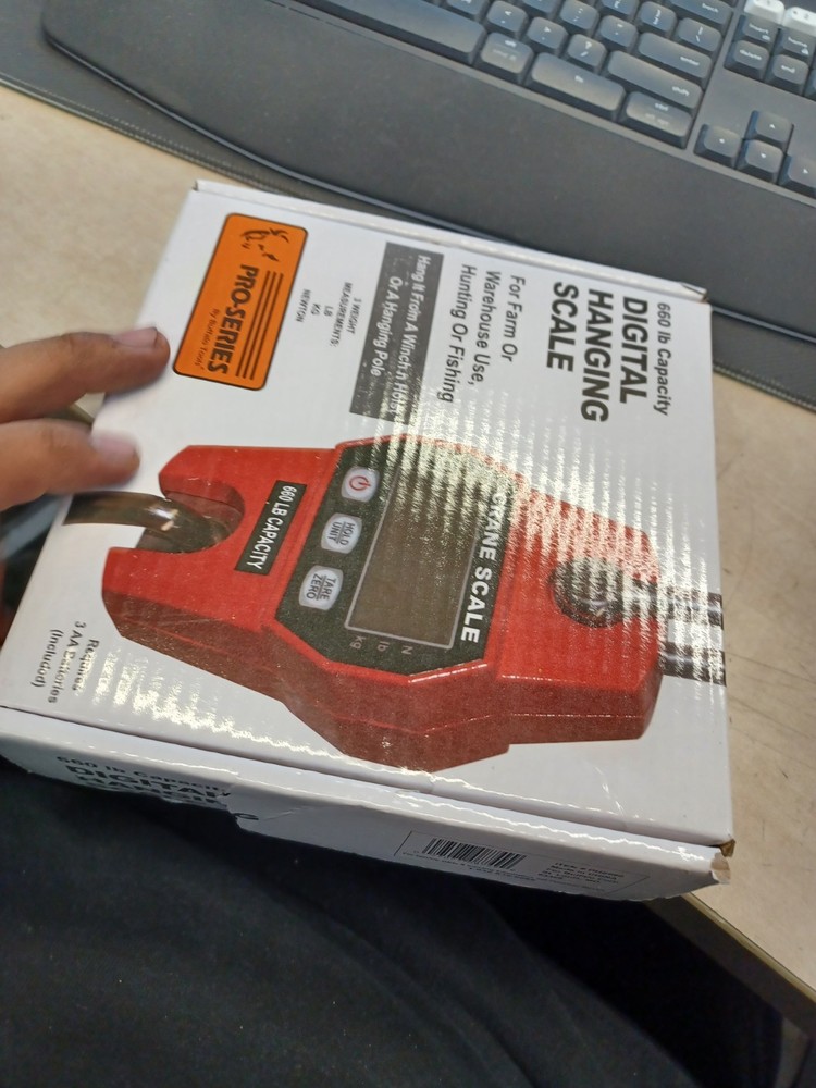 Buffalo Tools DHS660: Digital Hanging Scale with 660 Lbs Capacity