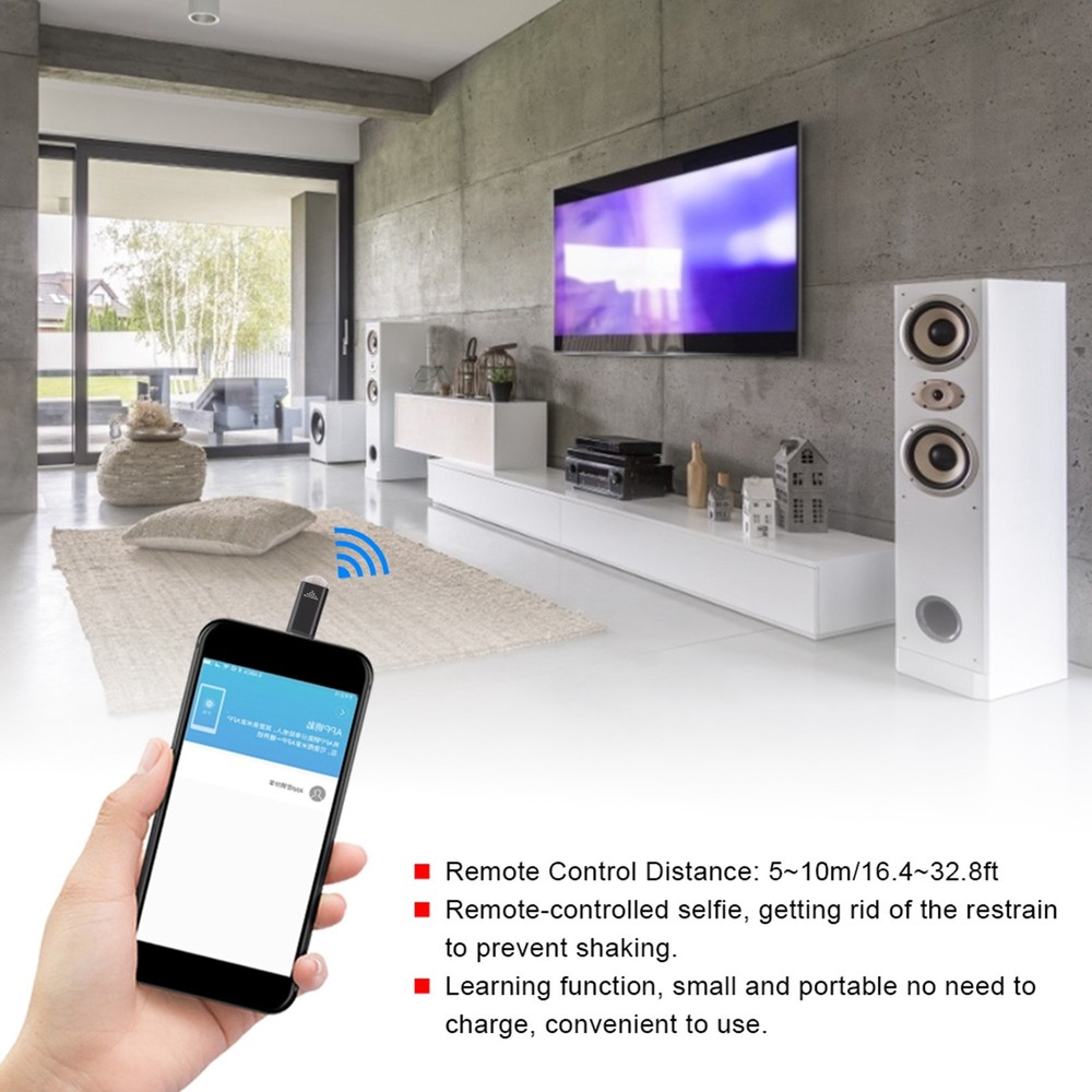 (Type C) Type‑cPortable Smartphone IR Smart Remote Control Wireless Adapter WT