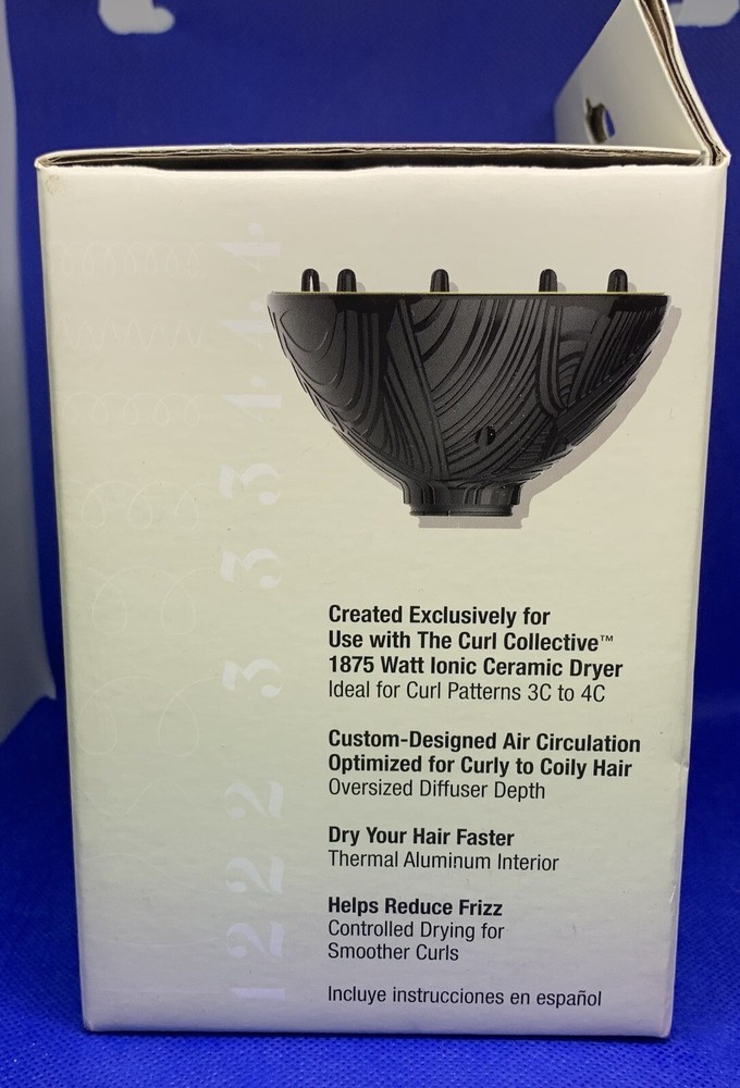 Curl collective. Coily hair diffuser