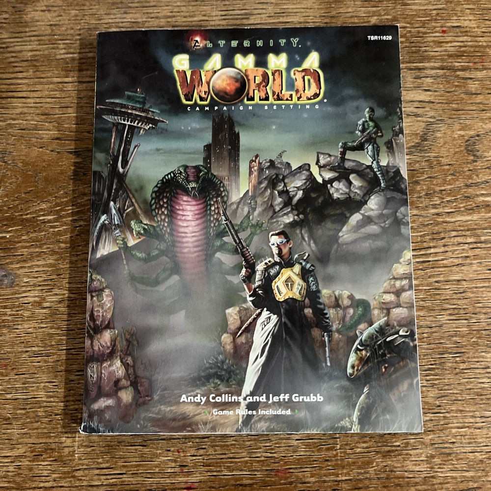 Gamma World Campaign Setting Alternity TSR 11629