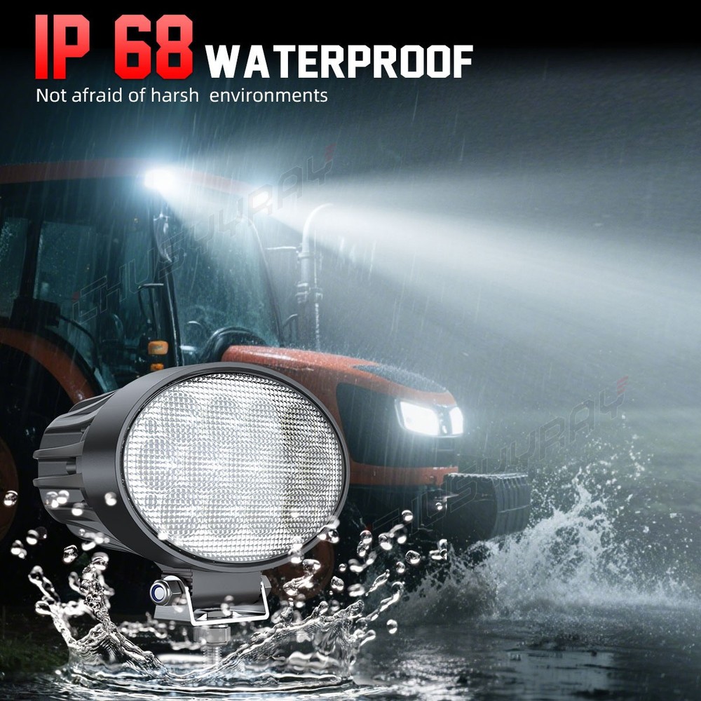 65W LED Work Light Headlight For Deere 8310RT 8320RT 8335RT 8345RT 8360RT