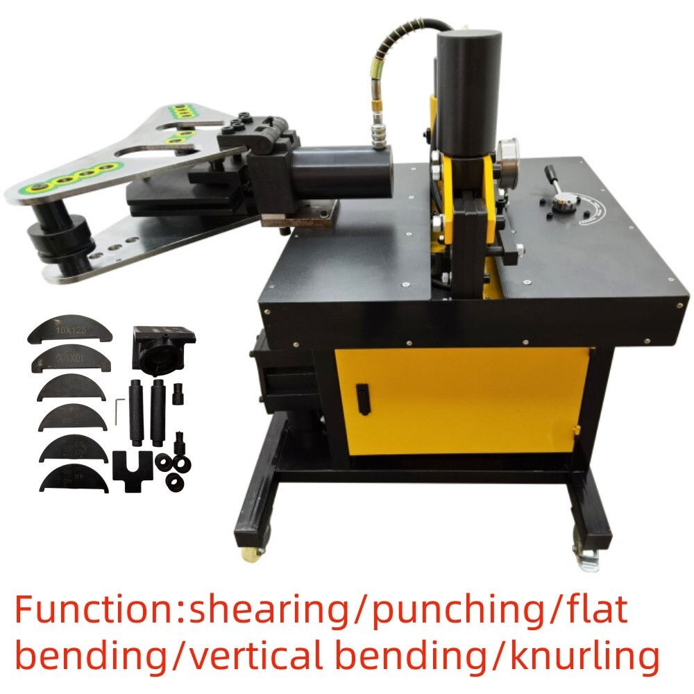 Large Bus Bar Processing Machine Copper&Aluminum Bar Punching Bending Machine