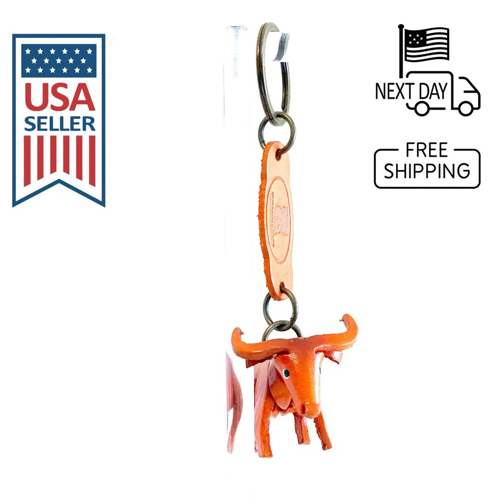 BUFFALO Handmade Leather Keyring