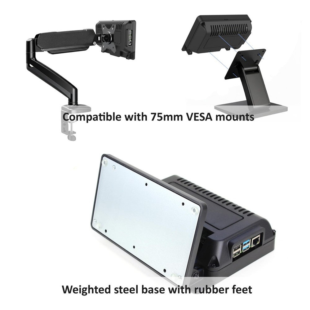 SmartiPi Touch 3 - with The 7" Raspberry Pi Touch Display 2