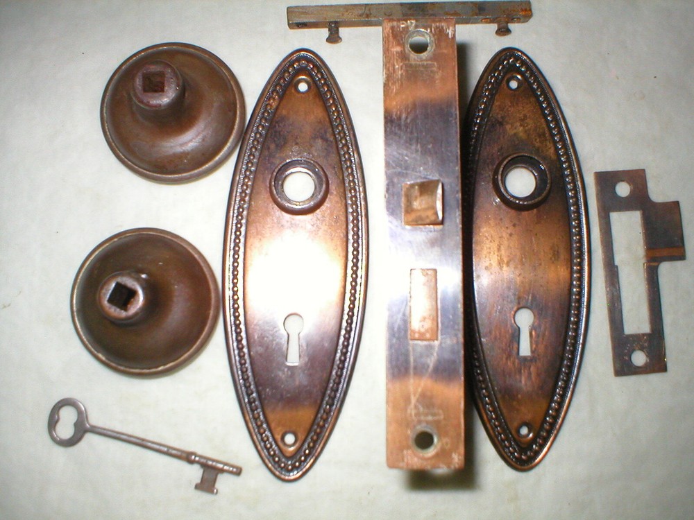 Antique Victorian Era Door Hardware