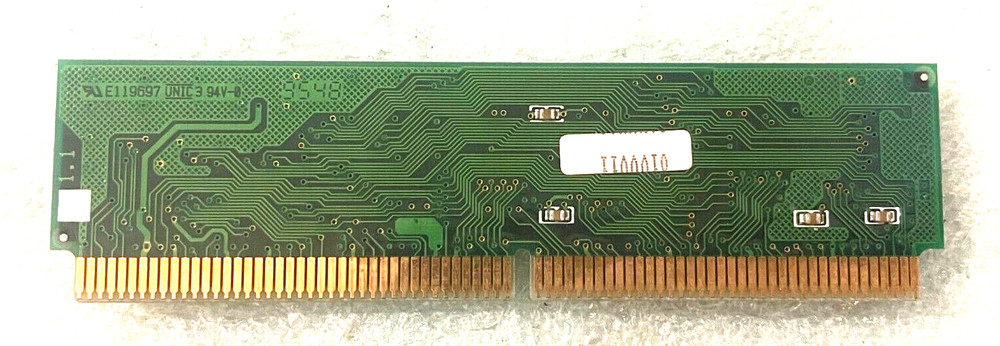 PULLS PBS-256 256K SYNC CACHE MODULE TMTECH T32L3232A-7Q GREEN PCB RM2-CMP54-2