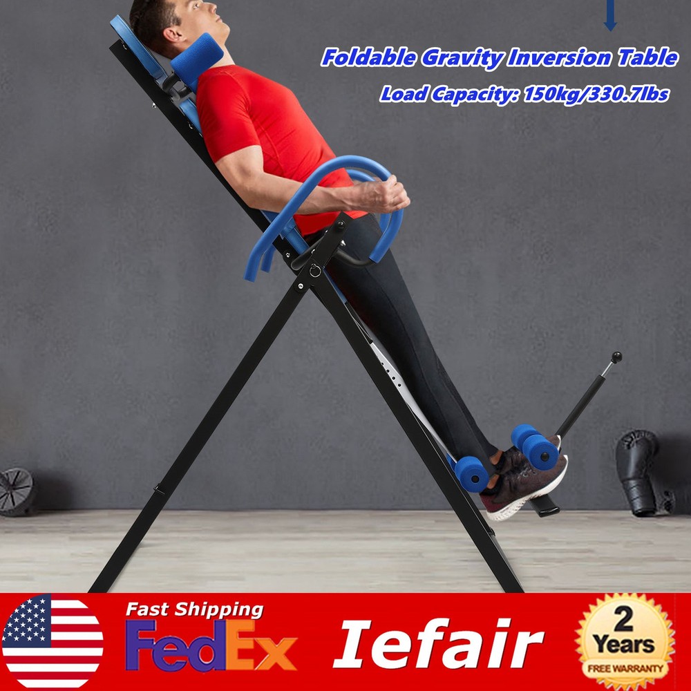 Inversion Table for Back Therapy Heavy Duty Adjustable Stretcher Pain Relief New