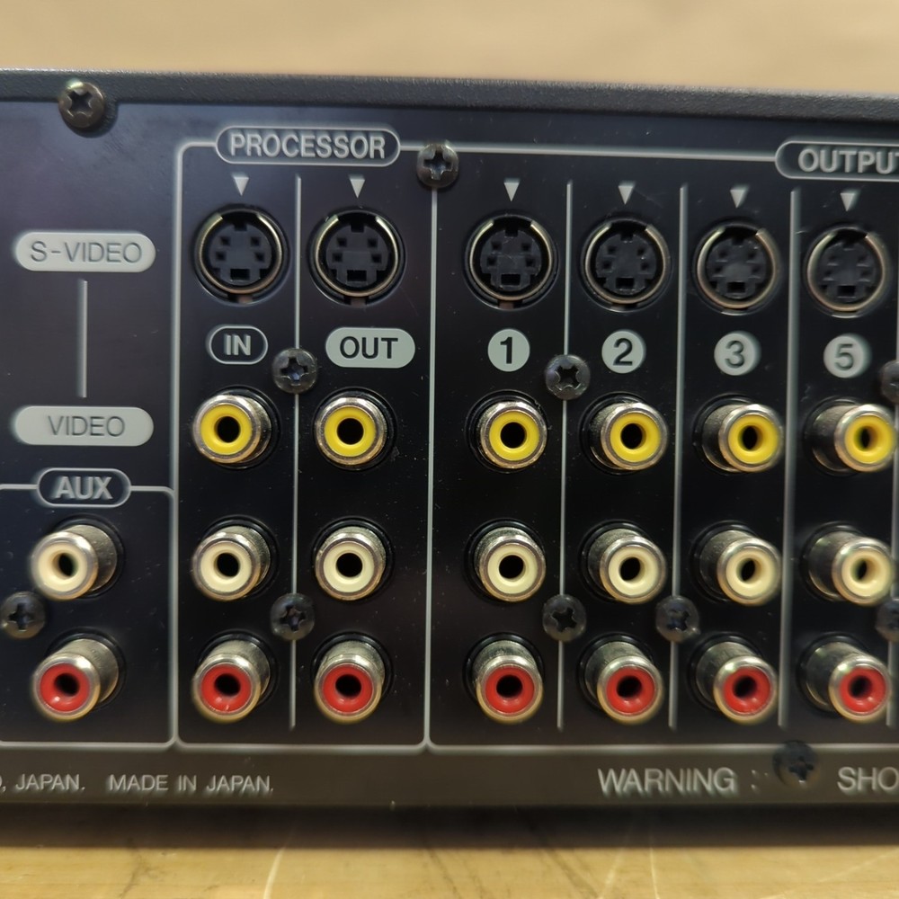 JVC Model JX-S900 AV Selector Switch – High-End Component