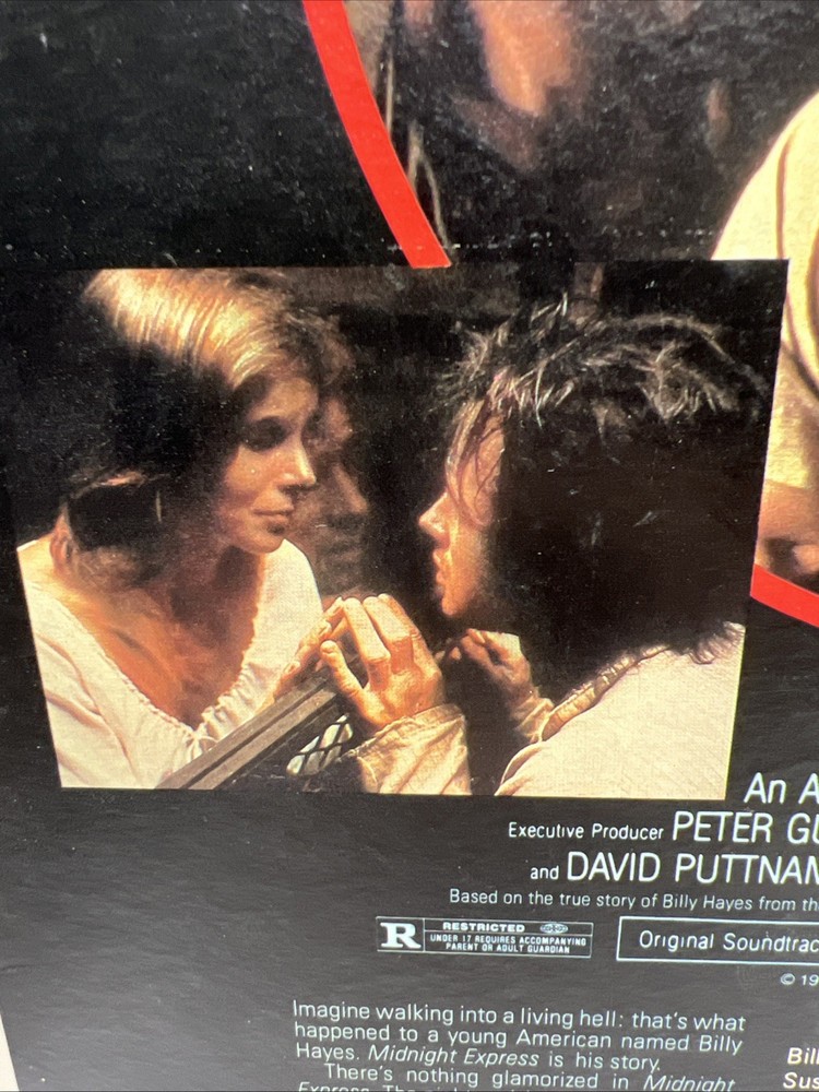 Midnight Express (1978) CED RCA Selectavision VideoDisc Oliver Stone