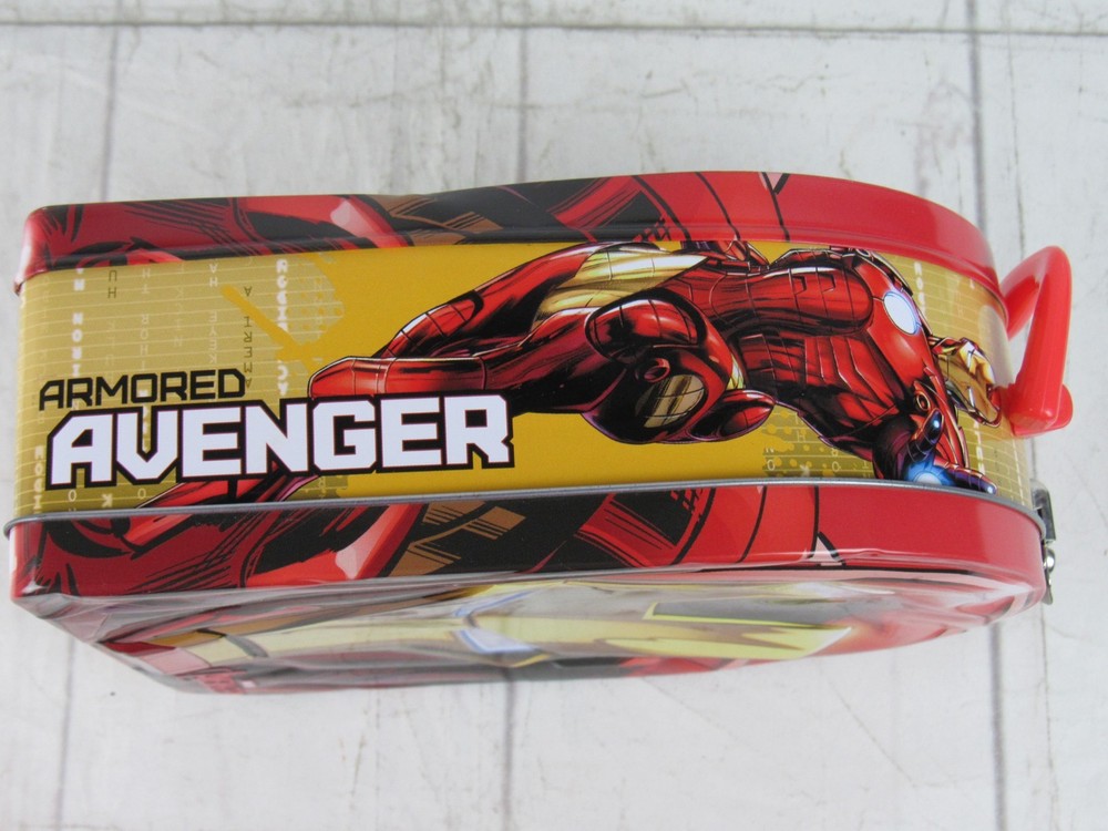Marvel Avengers Iron Man Metal Lunch Box