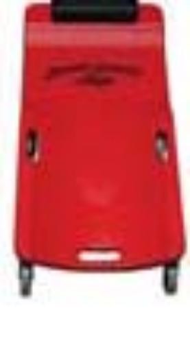 Lisle 92032 Large Wheel Plastic Red Creeper [ea]