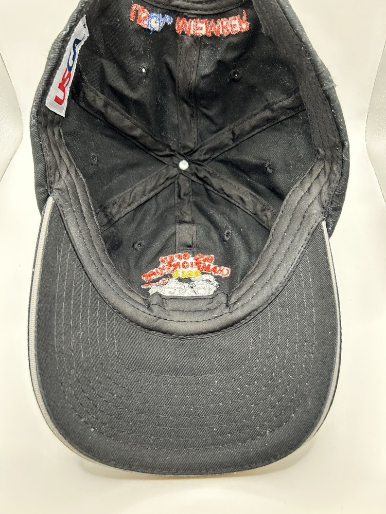 US Open 2014 Pinehurst No.2 Golf Hat - USGA Member Strapback Cap Black