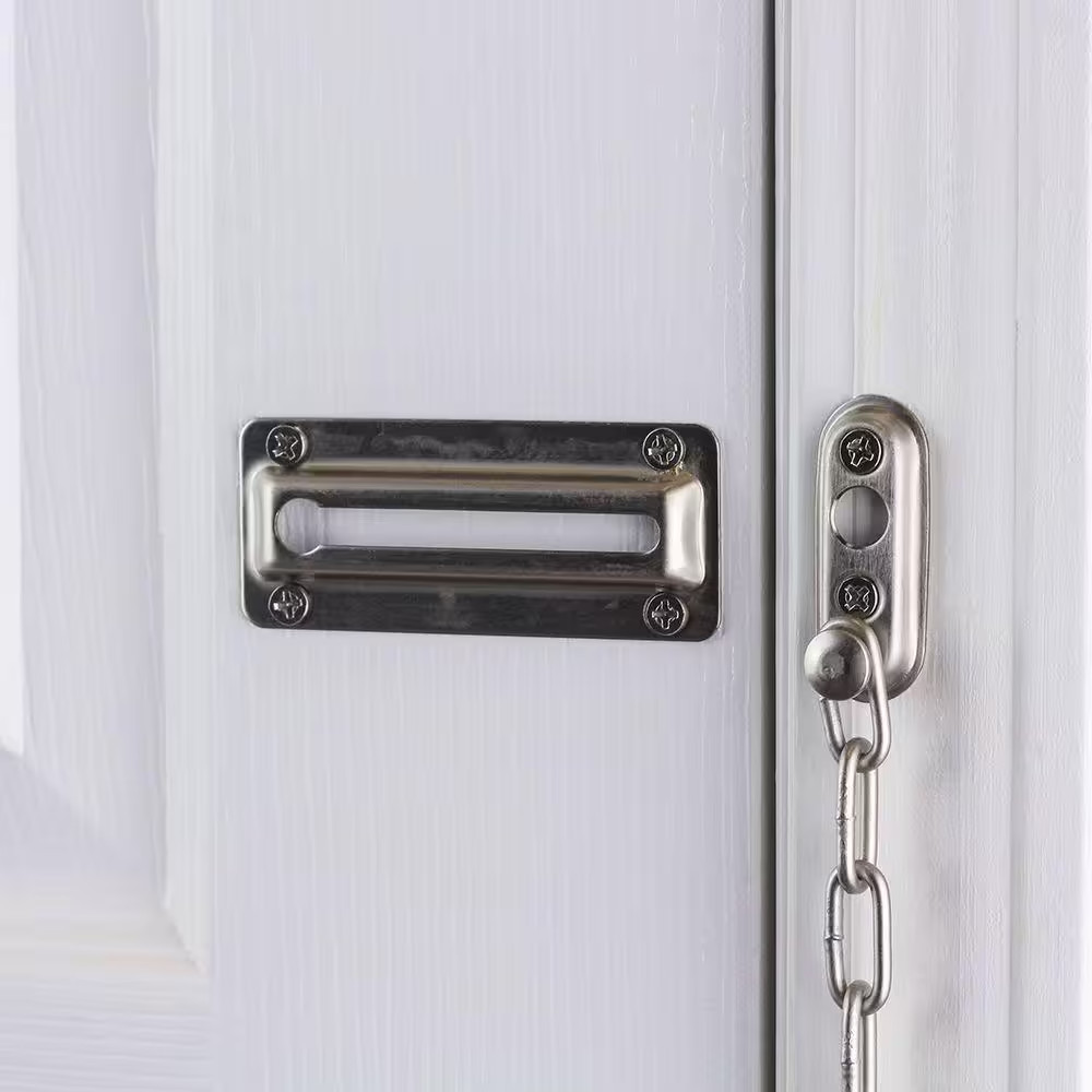 Satin Nickel Chain Door Guard