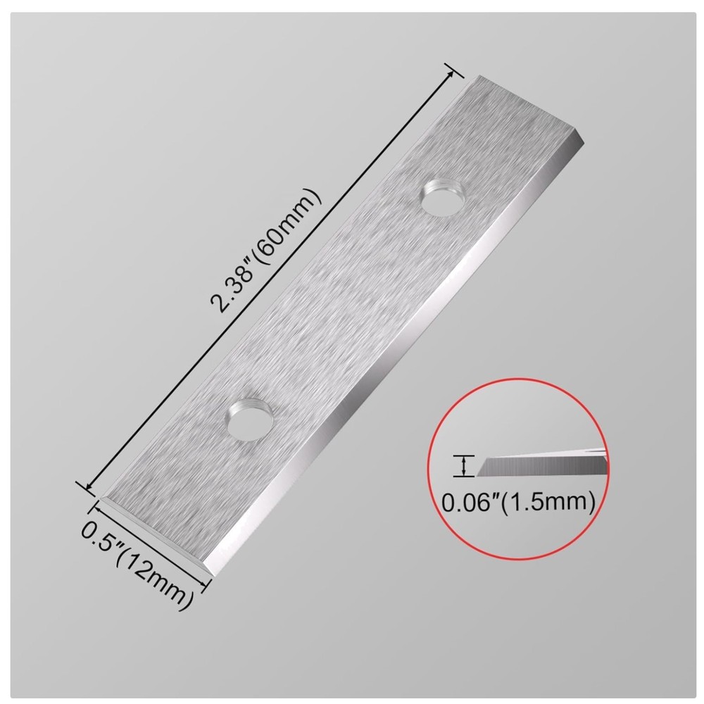 Carbide Scraper Replacements - 10 pcs