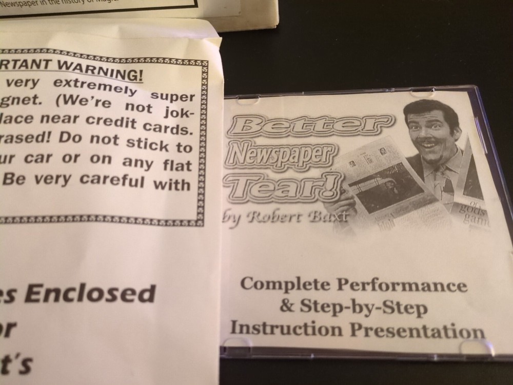 Better Newspaper Tear By Robert Baxt