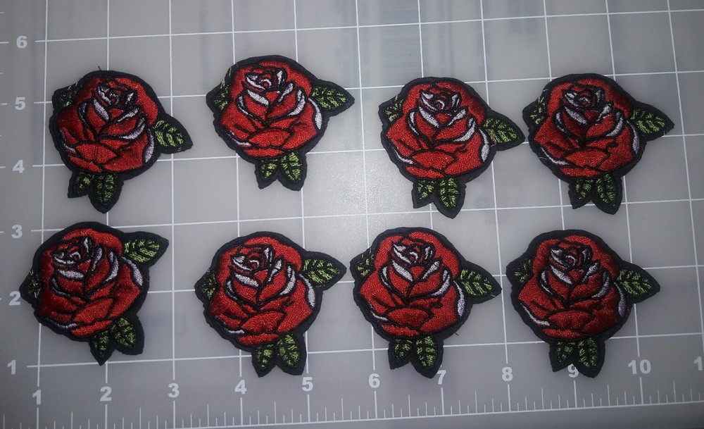 embroidered small Rose