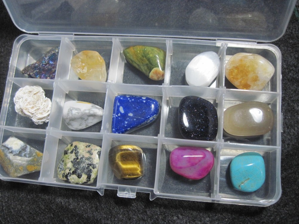 Gemstones and minerals sampler Collection #2