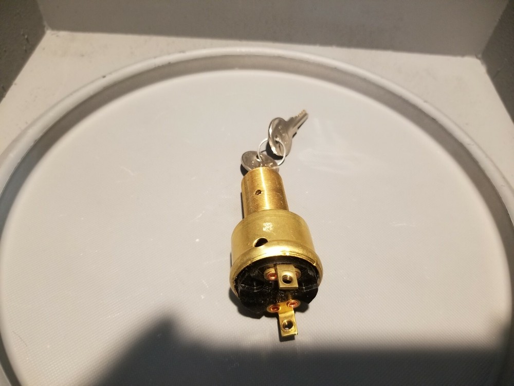 BEP Ignition Switch, OFF-ON, 12VDC, 10A, 1001605