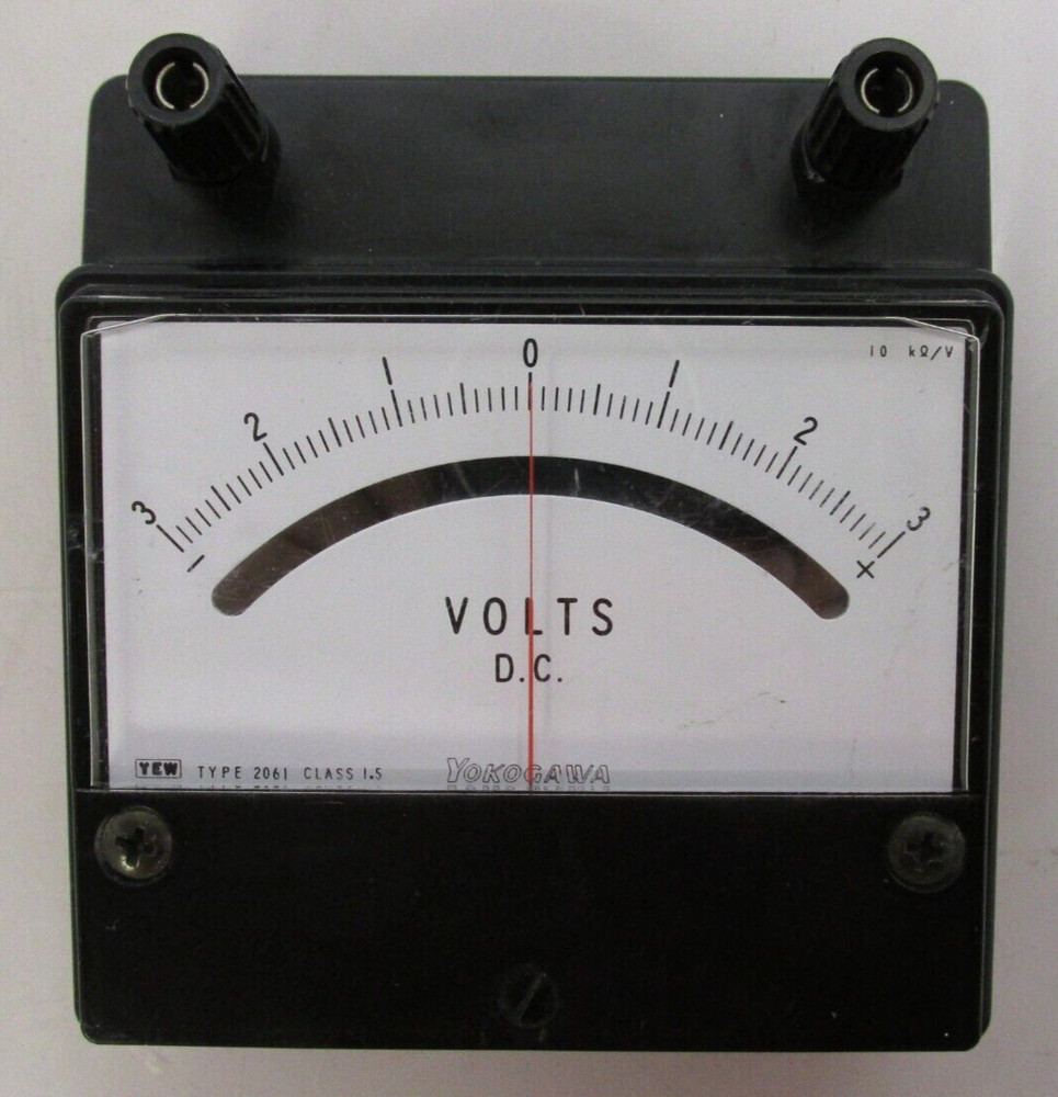 Yokogawa 2061 D.C. Voltmeter BR.
