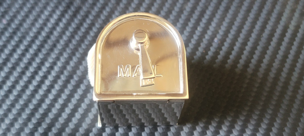 TIFFANY & CO Sterling Silver Mailbox for Stamp