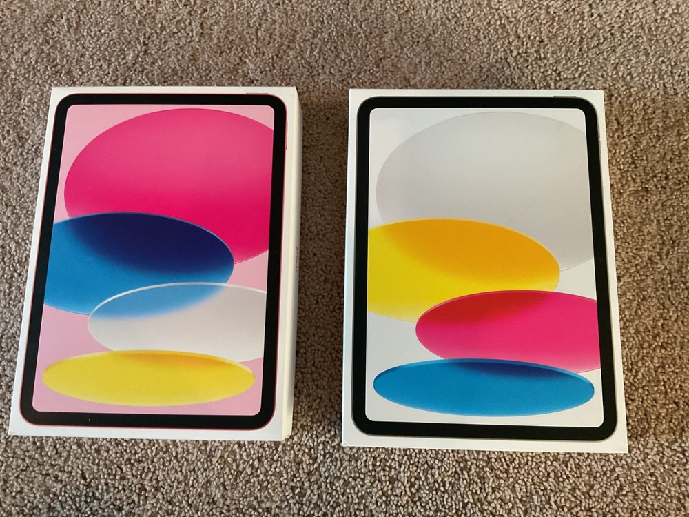 (2) Ipad boxes empty