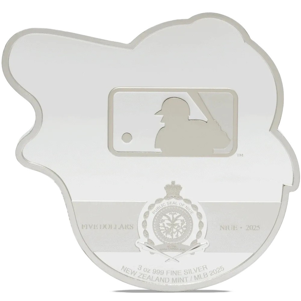2025 MLB Baltimore Orioles 3 oz Silver Coin