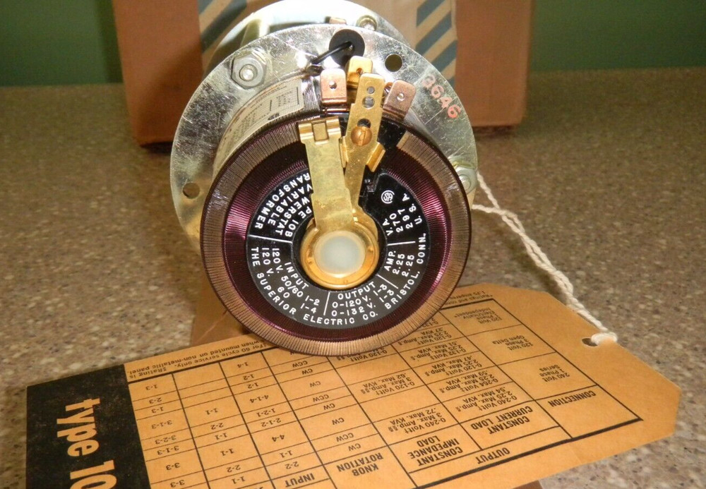 Superior Electric POWERSTAT 10B-2 Variable Transformer