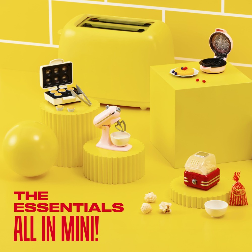 Mini Brands Really Works Magic Cook Kitchen Capsule Series Miniature, 2 Pack