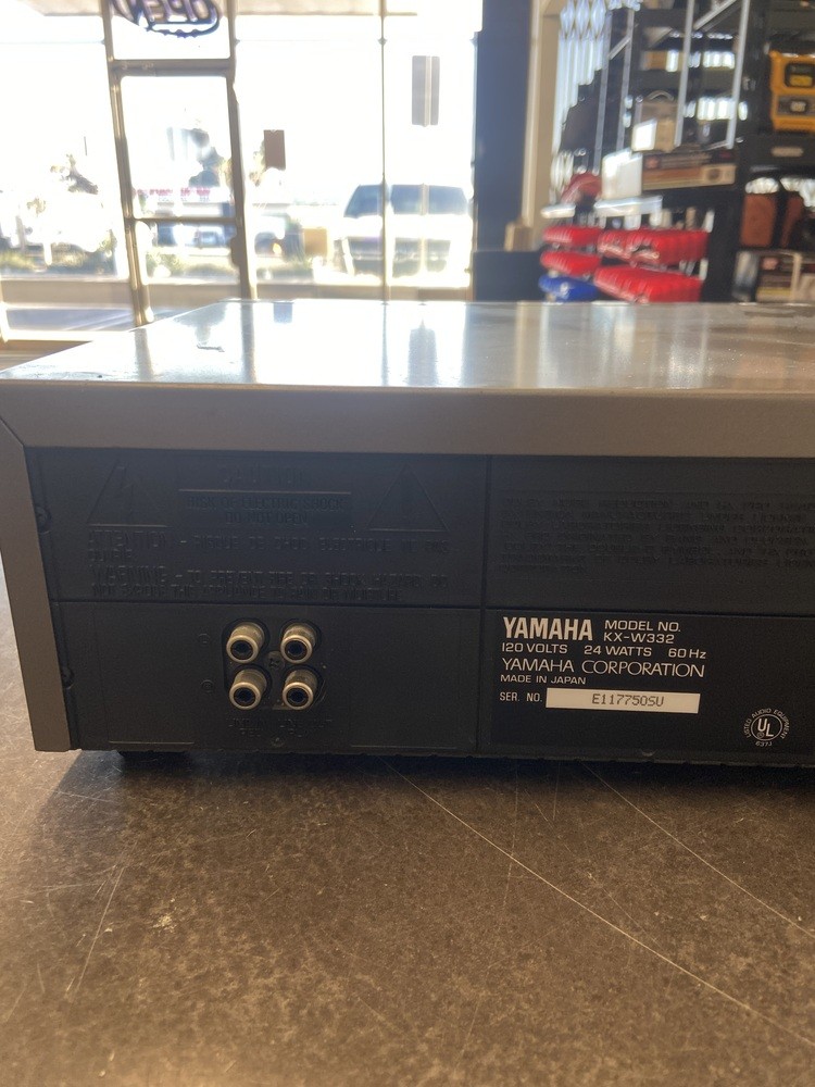 Yamaha KX-W332 Double Cassette Deck