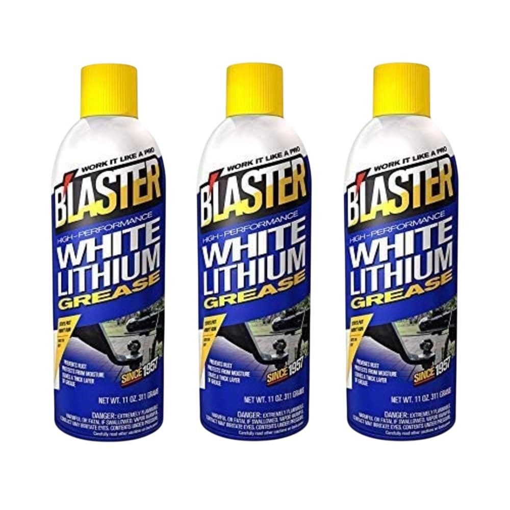 B’laster White Lithium Grease Spray – High-Performance Lithium Grease Spray –...