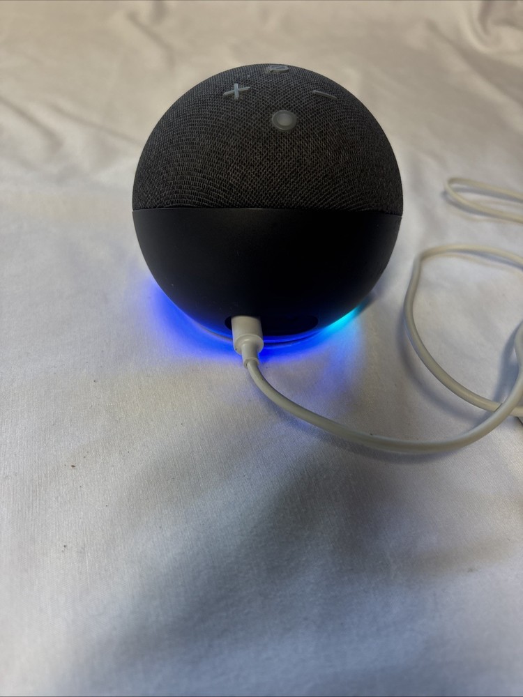 Amazon Echo Dot 4th Gen Smart Speaker Charcoal Model B7W64E with Charger