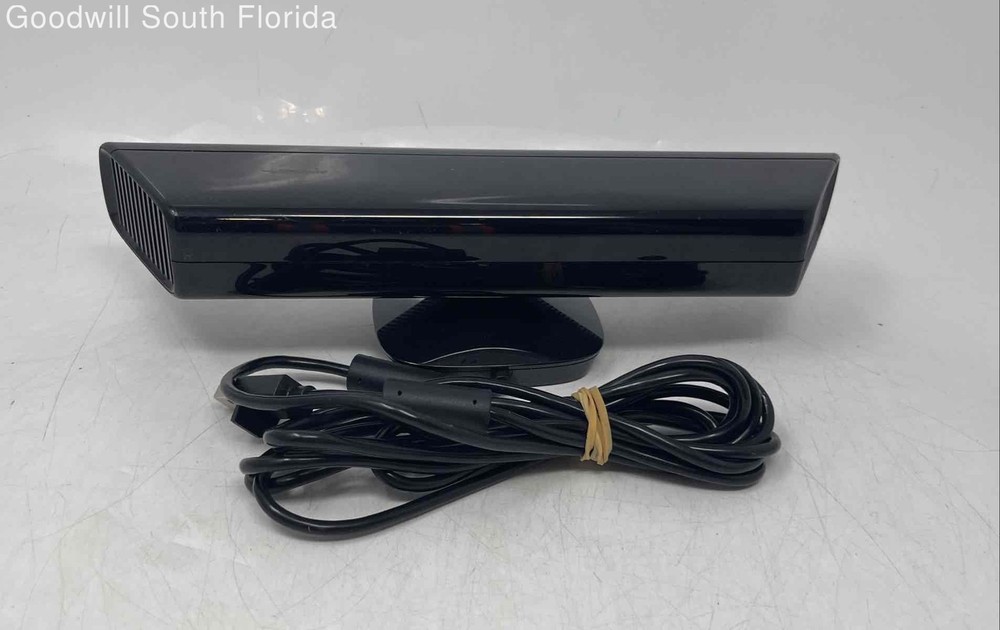 Microsoft Xbox 360 Black Kinect Sensor Motion Camera Not Tested