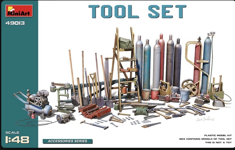 1/48 MiniArt #49013 Tool Set